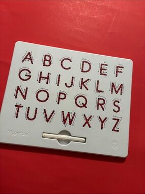 A to Z Magnetic upper case letter board